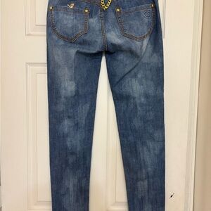 Apple Bottom Jeans with Gold Accents